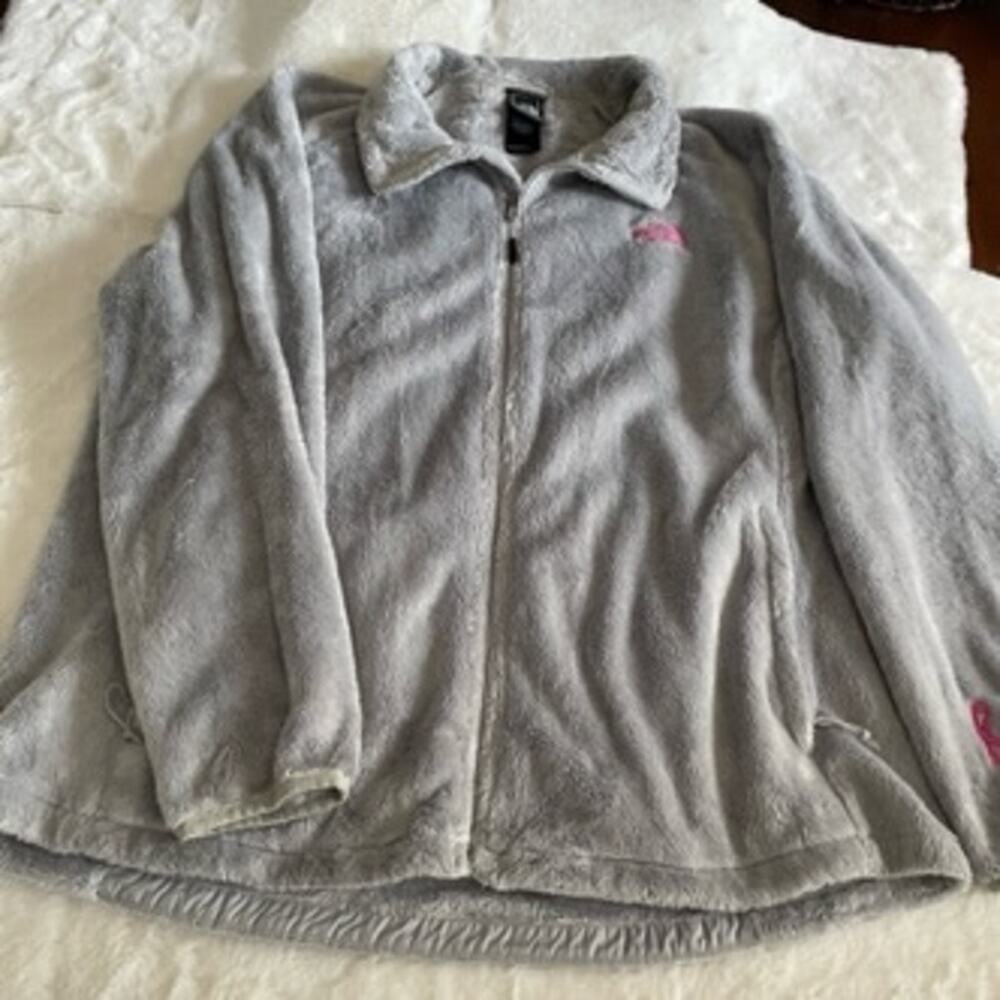 NWOT new North Face breast cancer awareness fleece size XXXL
